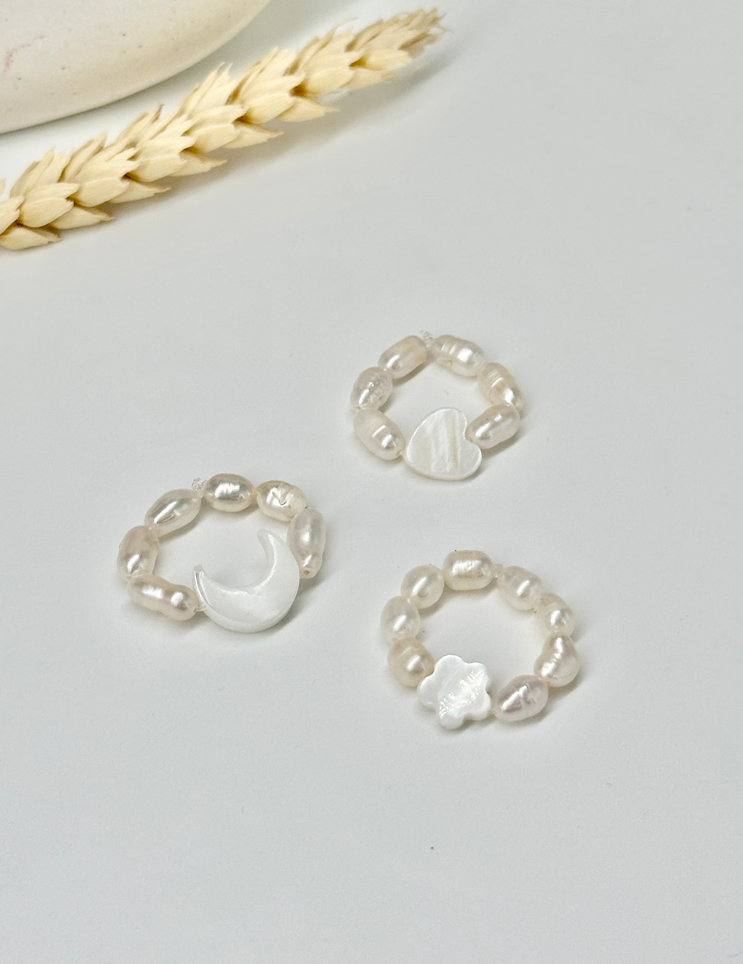 Süßwasserperlen-Ring