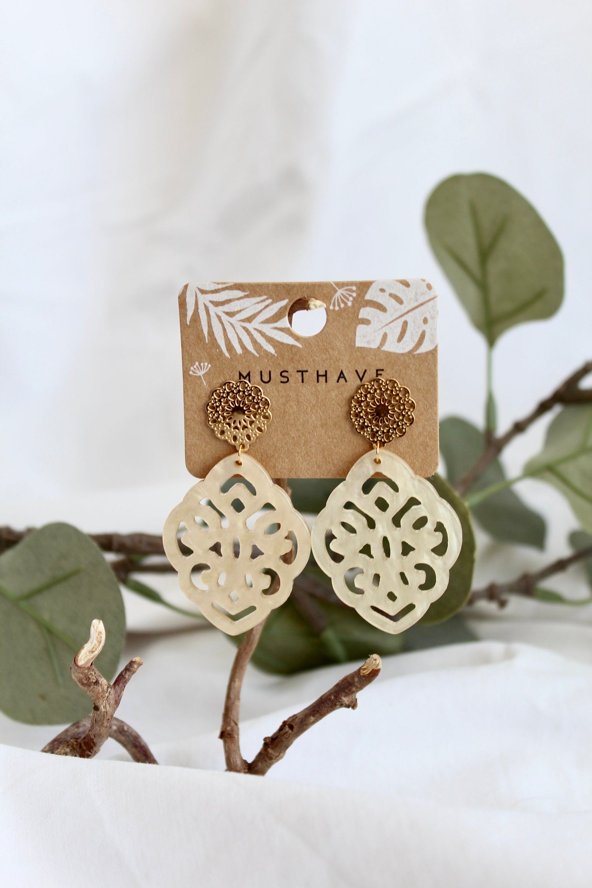 Lebensblume Ohrstecker