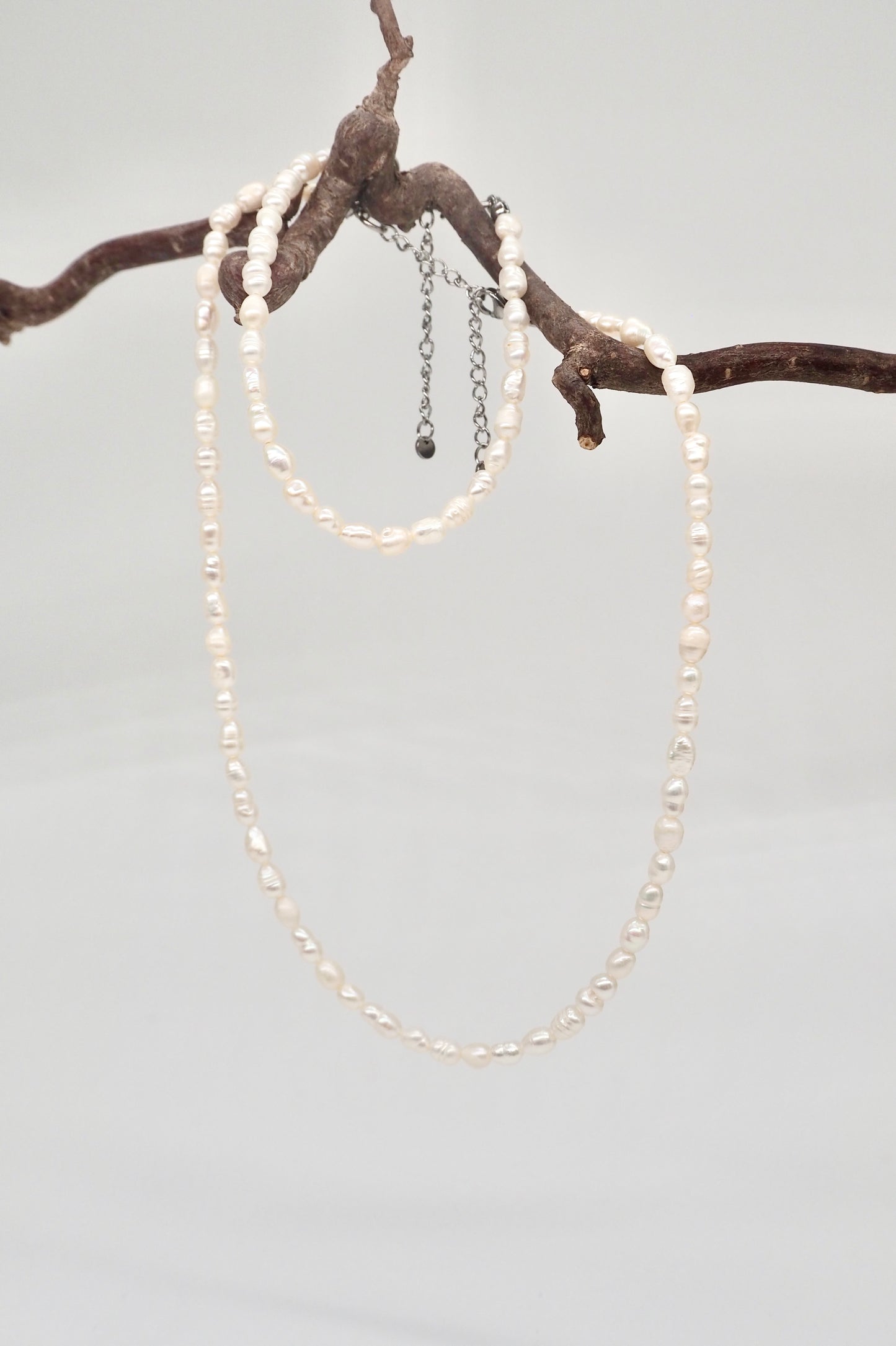 bracelet with freshwater pearls