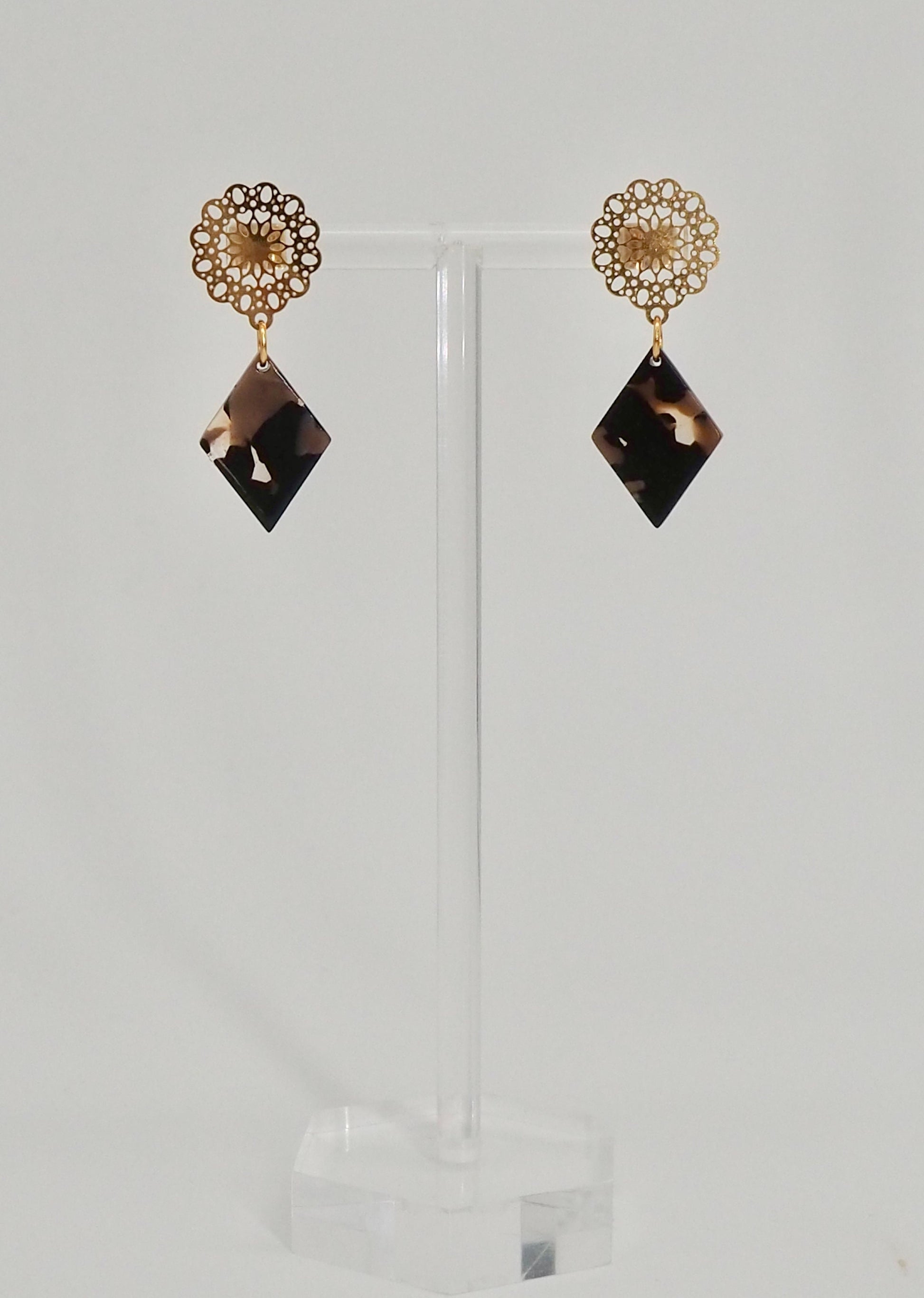 Raute mit Lebensblumeanhänger