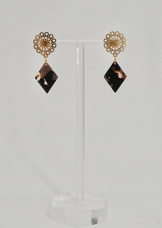 Raute mit Lebensblumeanhänger