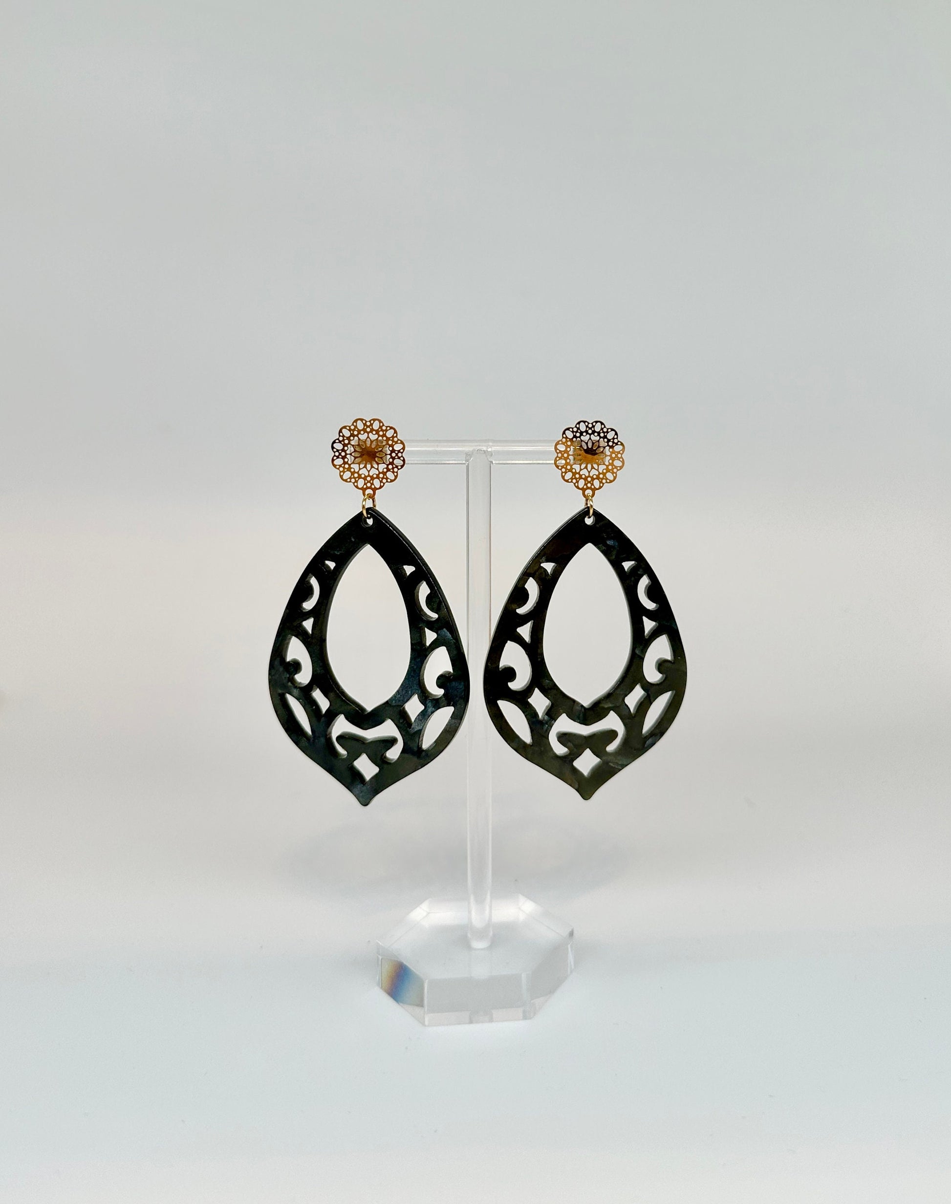 goldener Lebensblume Stecker